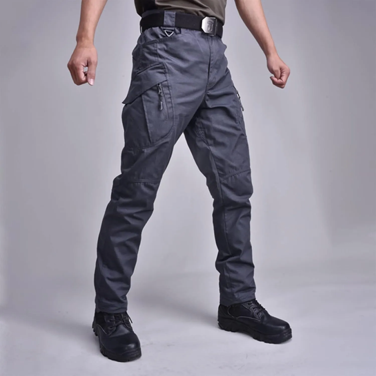 Tactical Cargo Pants Men's Ripstop Cargo Pants Tactical Pants for Men Outdoor Waterproof Hiking Pants with Multi Pockets