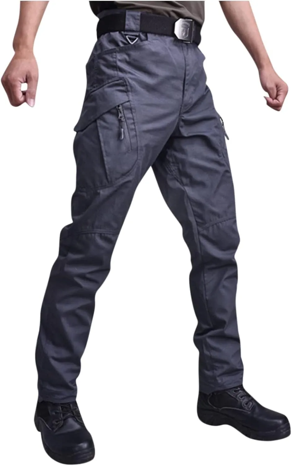 Tactical Cargo Pants Men's Ripstop Cargo Pants Tactical Pants for Men Outdoor Waterproof Hiking Pants with Multi Pockets