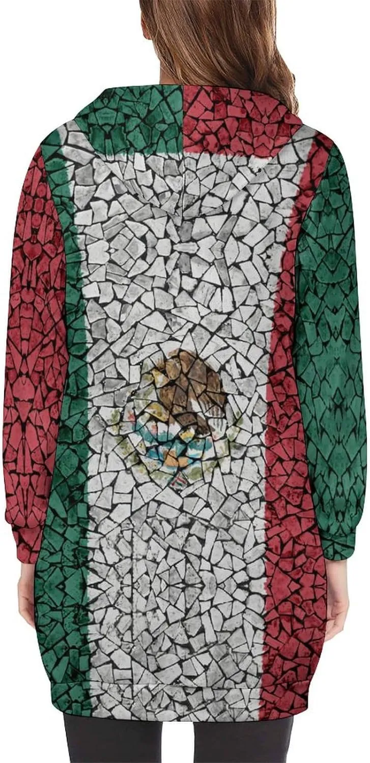 TAIZIYEAH Guatemala Flag Womens Long Hoodies Jackets Casual Zip Up Long Sleeve Fall Lightweight Sweatshirts Coats