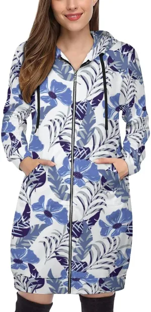 TAIZIYEAH Guatemala Flag Womens Long Hoodies Jackets Casual Zip Up Long Sleeve Fall Lightweight Sweatshirts Coats