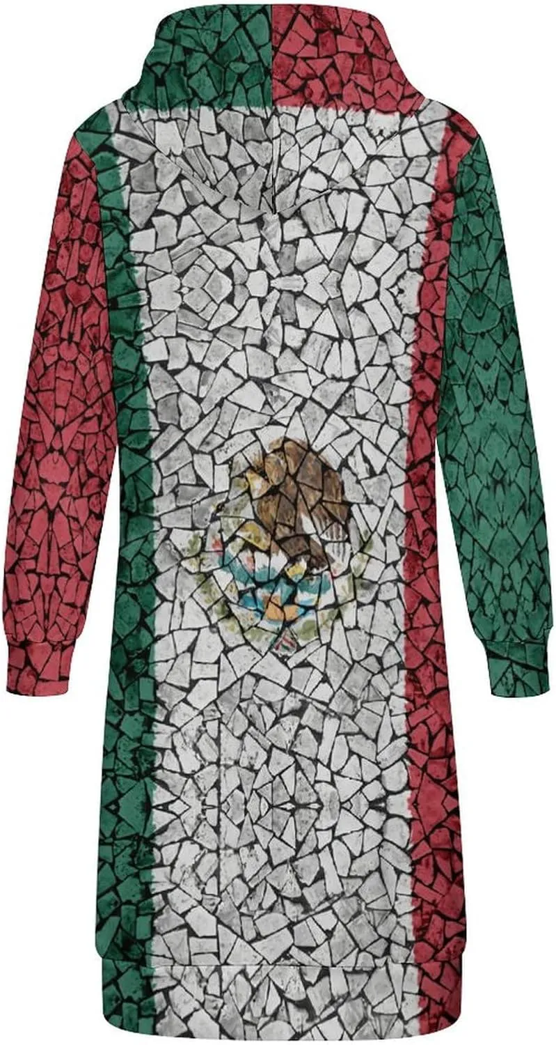 TAIZIYEAH Guatemala Flag Womens Long Hoodies Jackets Casual Zip Up Long Sleeve Fall Lightweight Sweatshirts Coats
