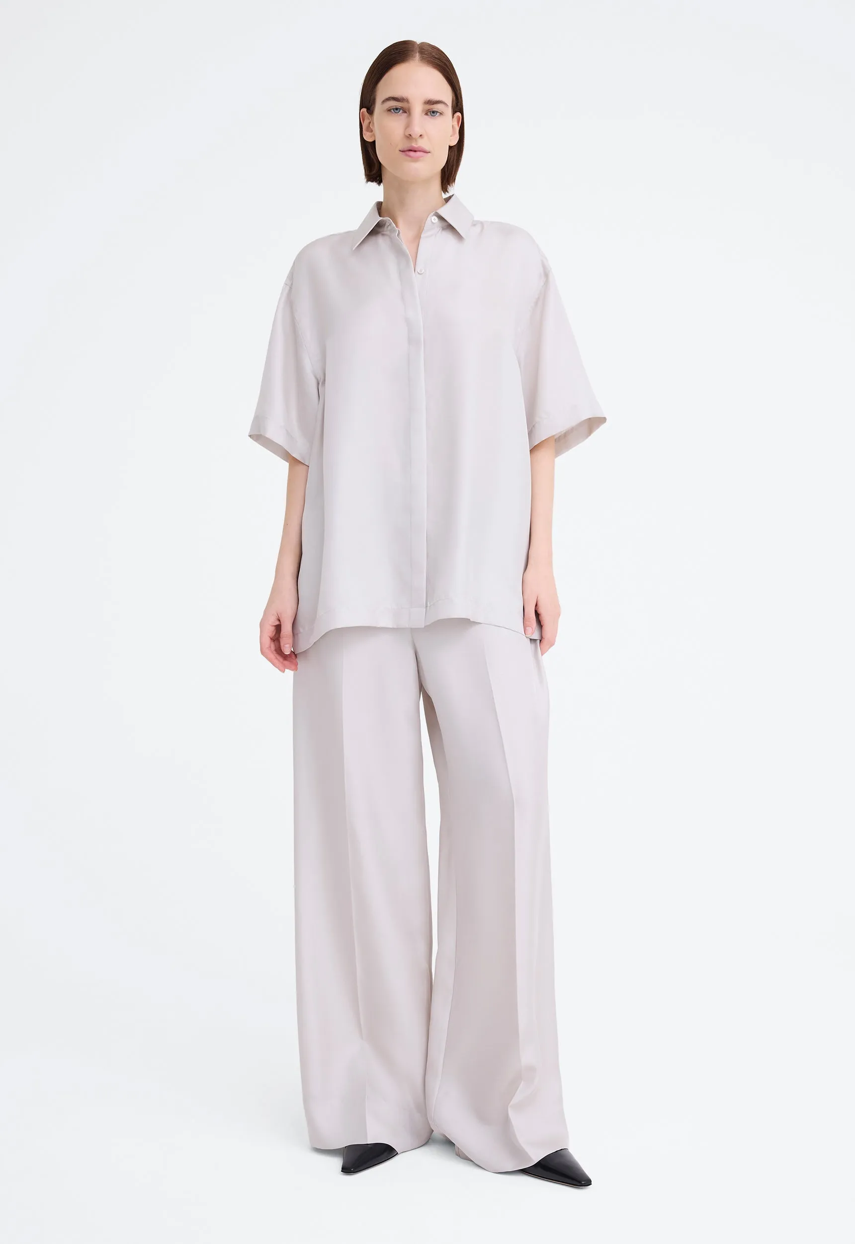 Tatum Silk Shirt - Dore