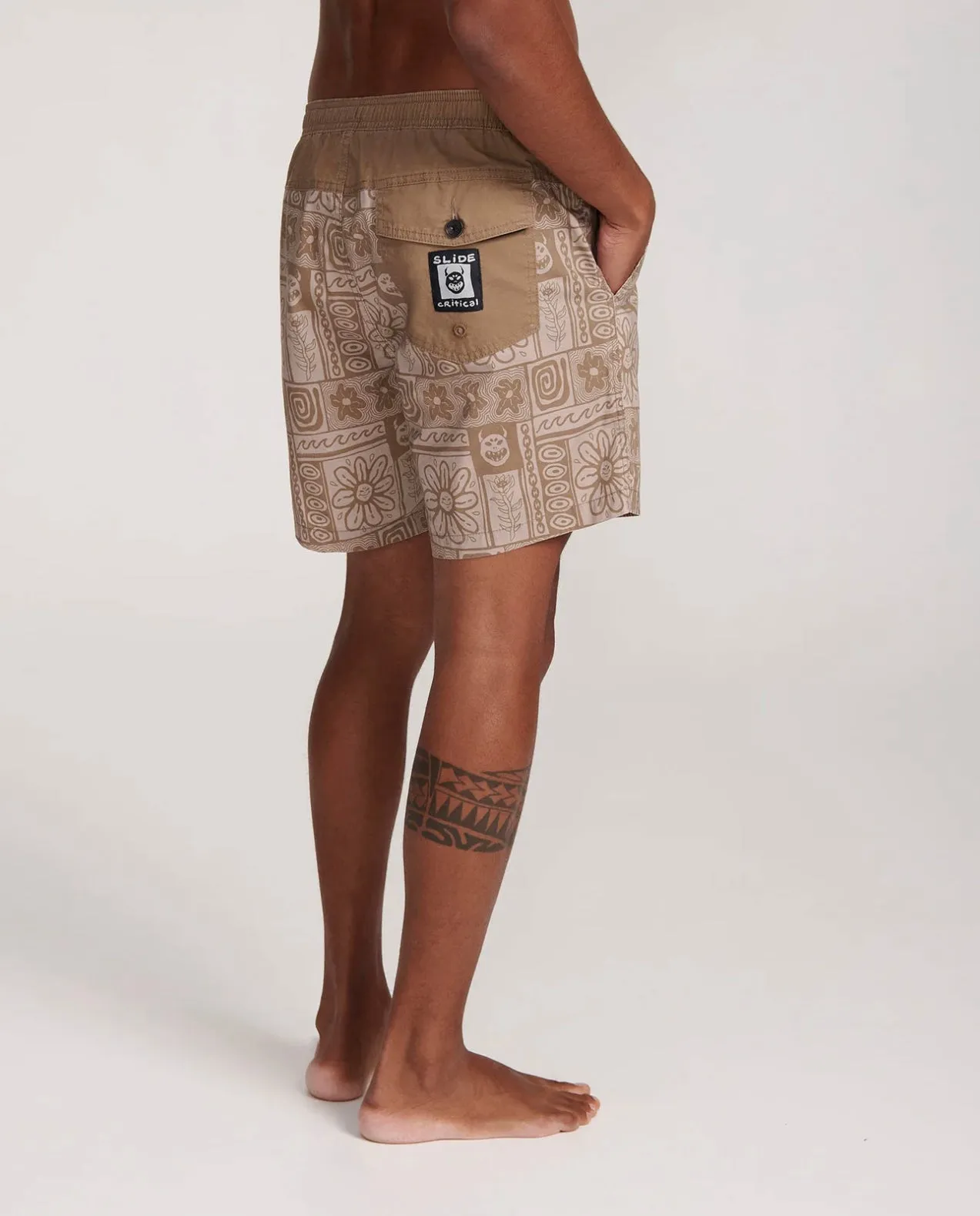 TCSS Desire 16 Board Short Cinnamon