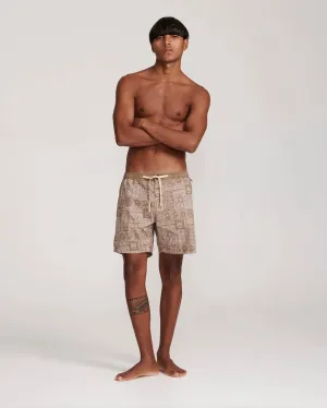 TCSS Desire 16 Board Short Cinnamon
