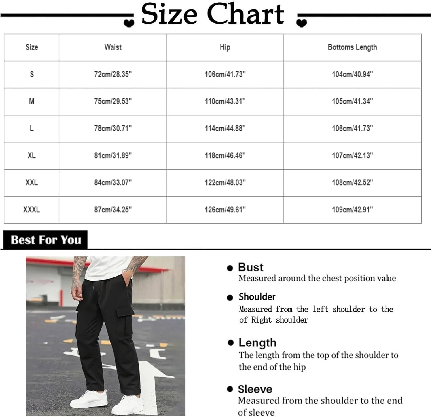 Thick Cotton Pants for Men Stretchable, Regular Fit Cargo Work Pants for Men Workout Casual Long Trousers