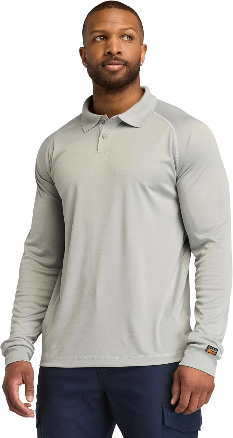 Timberland PRO Men's A5YFY Wicking Good Long Sleeve Polo