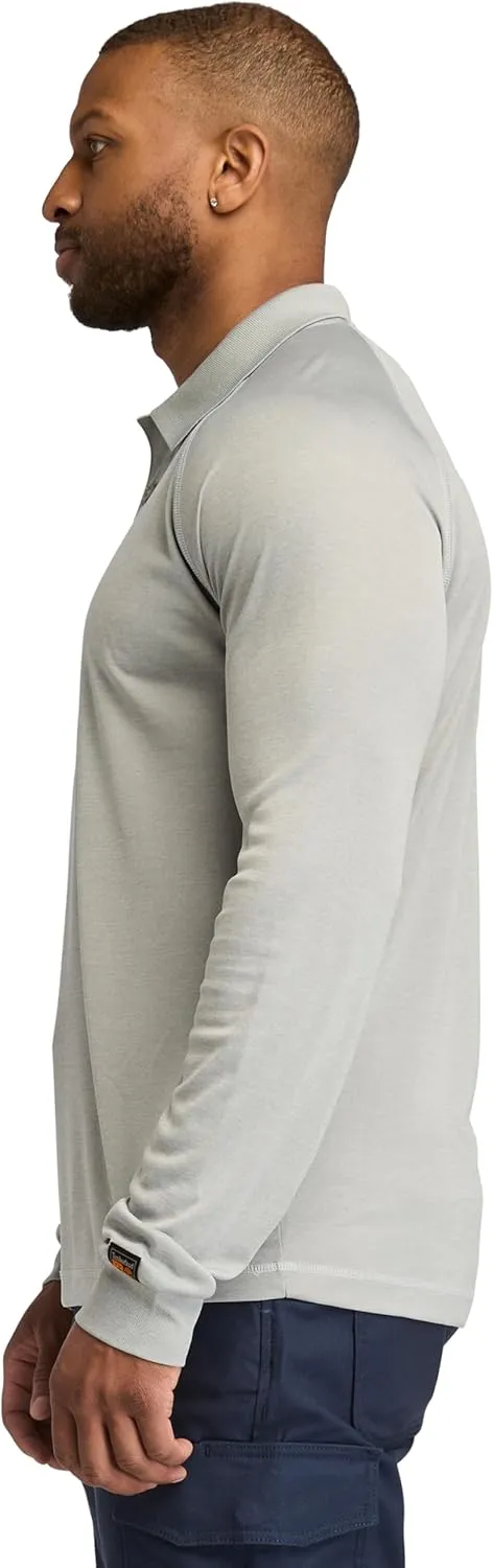 Timberland PRO Men's A5YFY Wicking Good Long Sleeve Polo