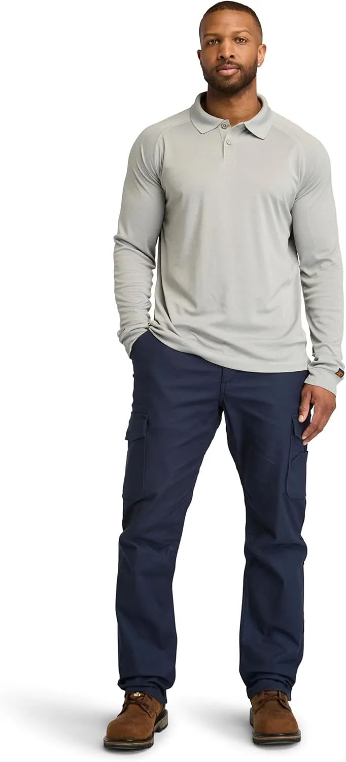 Timberland PRO Men's A5YFY Wicking Good Long Sleeve Polo