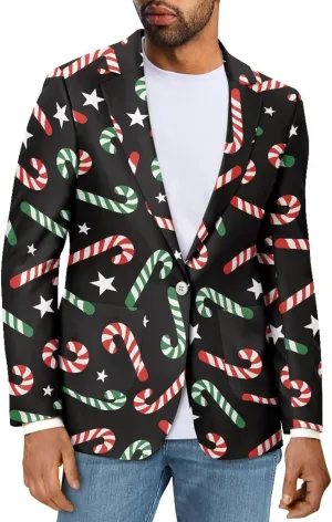 TOADDITDO Casaul Blazer for Men's Sport Coat Lightweight One Button Business Suit Jackets with 2 Pockets