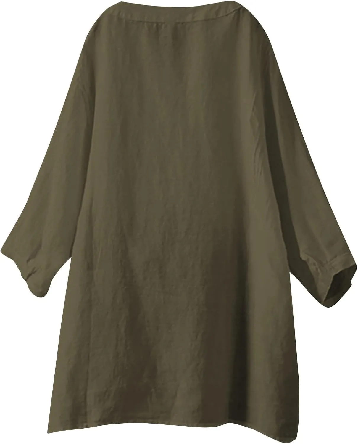 Uitcover Up Button Down Collar Sleeve Collar Casual Women's Shirt Women's Shirt Womens Dress Shirts Linen Shirt