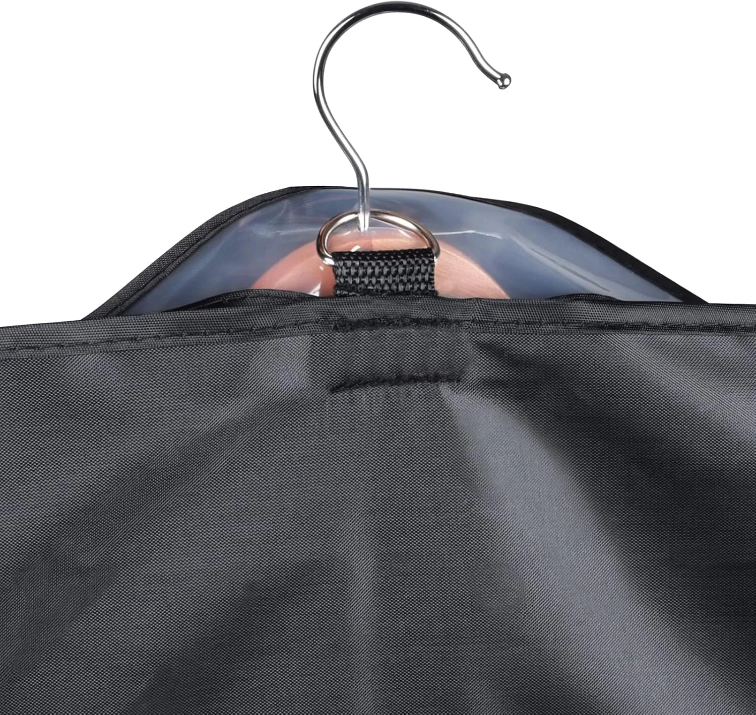 Univivi Garment Bag Suit Bag for Storage and Travel 60 inches, Lightweight Study Full Zipper Washable Suit Cover for Dresses, Suits, Coats, Set of 5