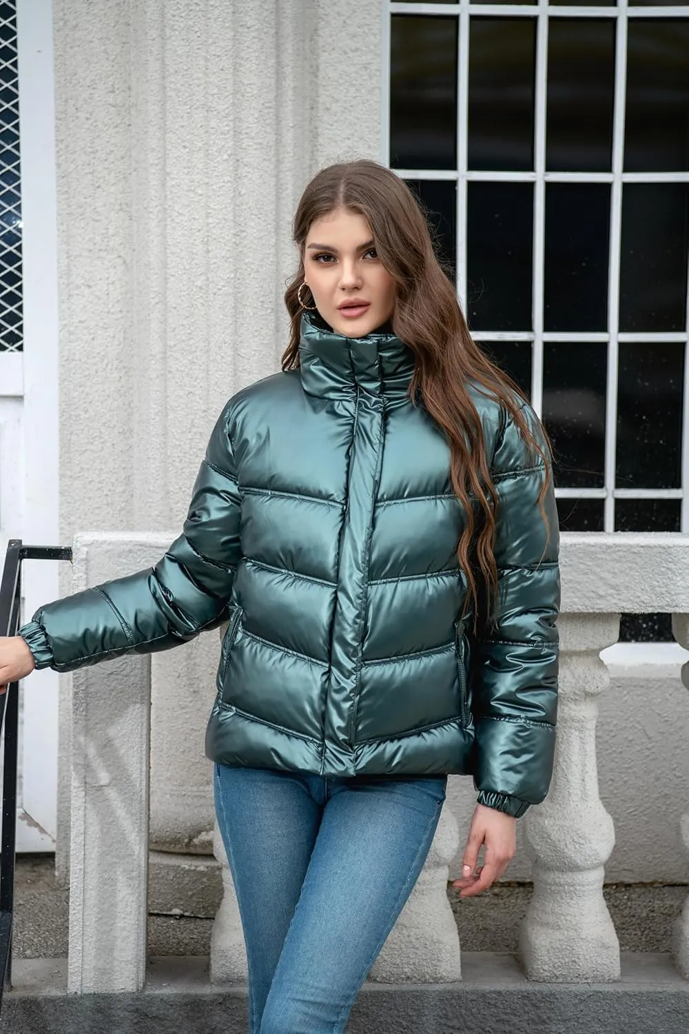 Warm Jackets for Women,Lightweight Women Puffer Jacket Women,Packable Down Jacket,Womem Winter Coats
