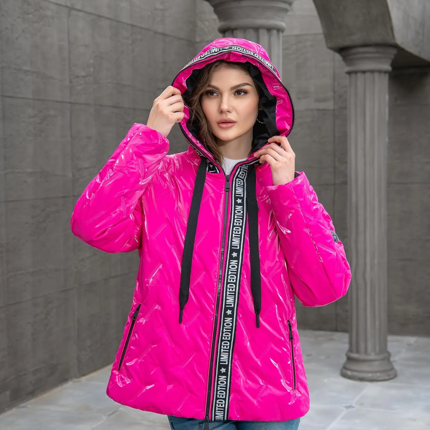Warm Jackets for Women,Lightweight Women Puffer Jacket Women,Packable Down Jacket,Womem Winter Coats