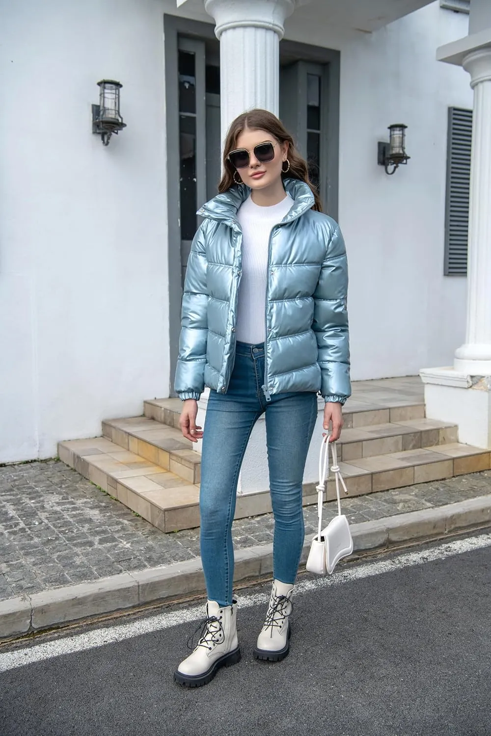 Warm Jackets for Women,Lightweight Women Puffer Jacket Women,Packable Down Jacket,Womem Winter Coats