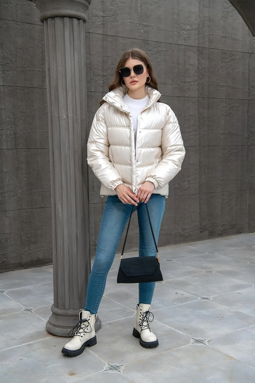 Warm Jackets for Women,Lightweight Women Puffer Jacket Women,Packable Down Jacket,Womem Winter Coats