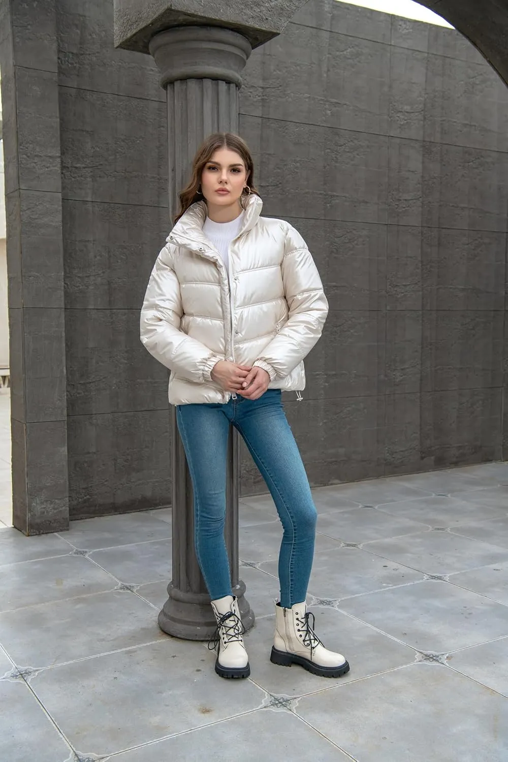 Warm Jackets for Women,Lightweight Women Puffer Jacket Women,Packable Down Jacket,Womem Winter Coats