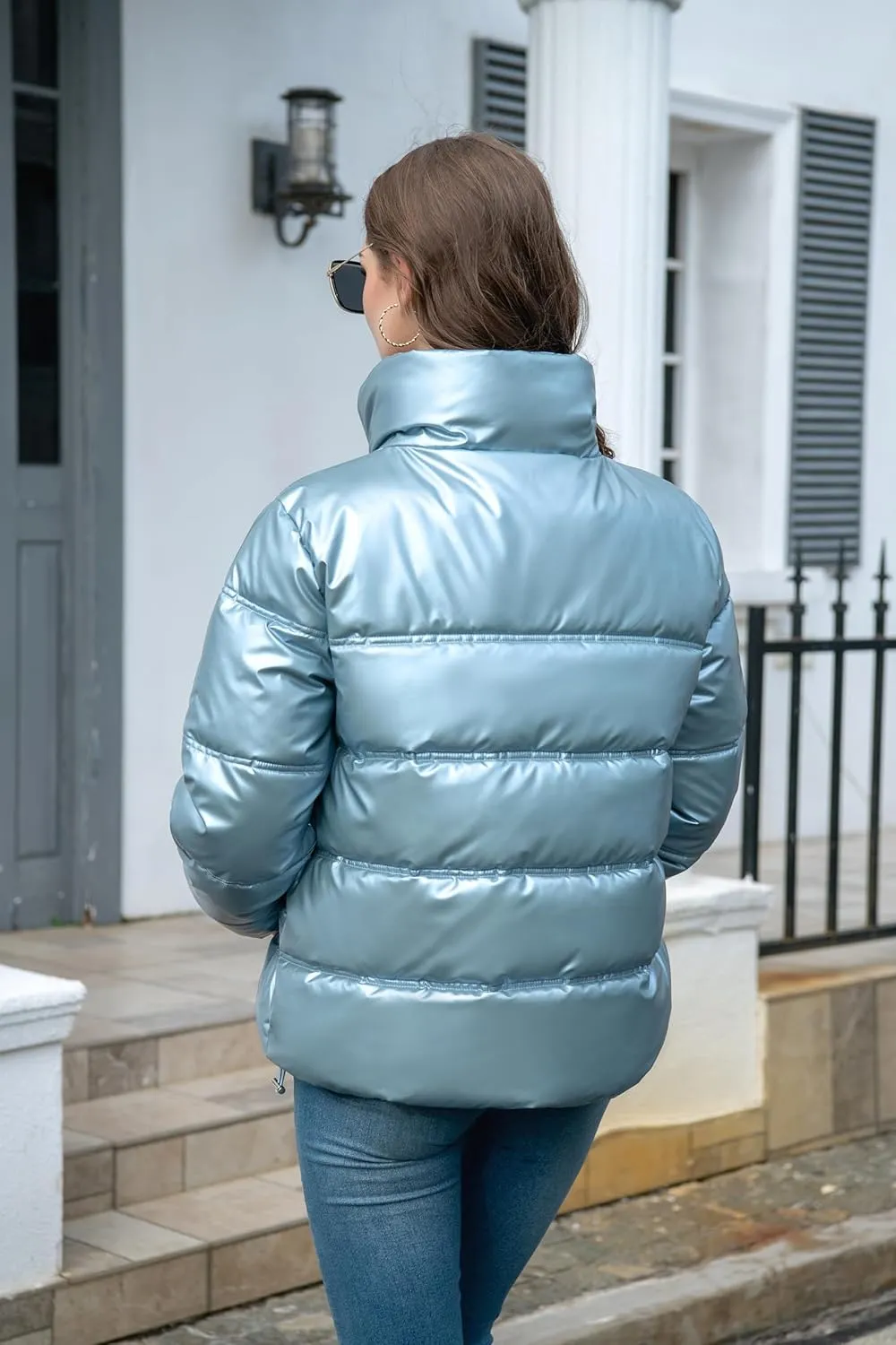 Warm Jackets for Women,Lightweight Women Puffer Jacket Women,Packable Down Jacket,Womem Winter Coats