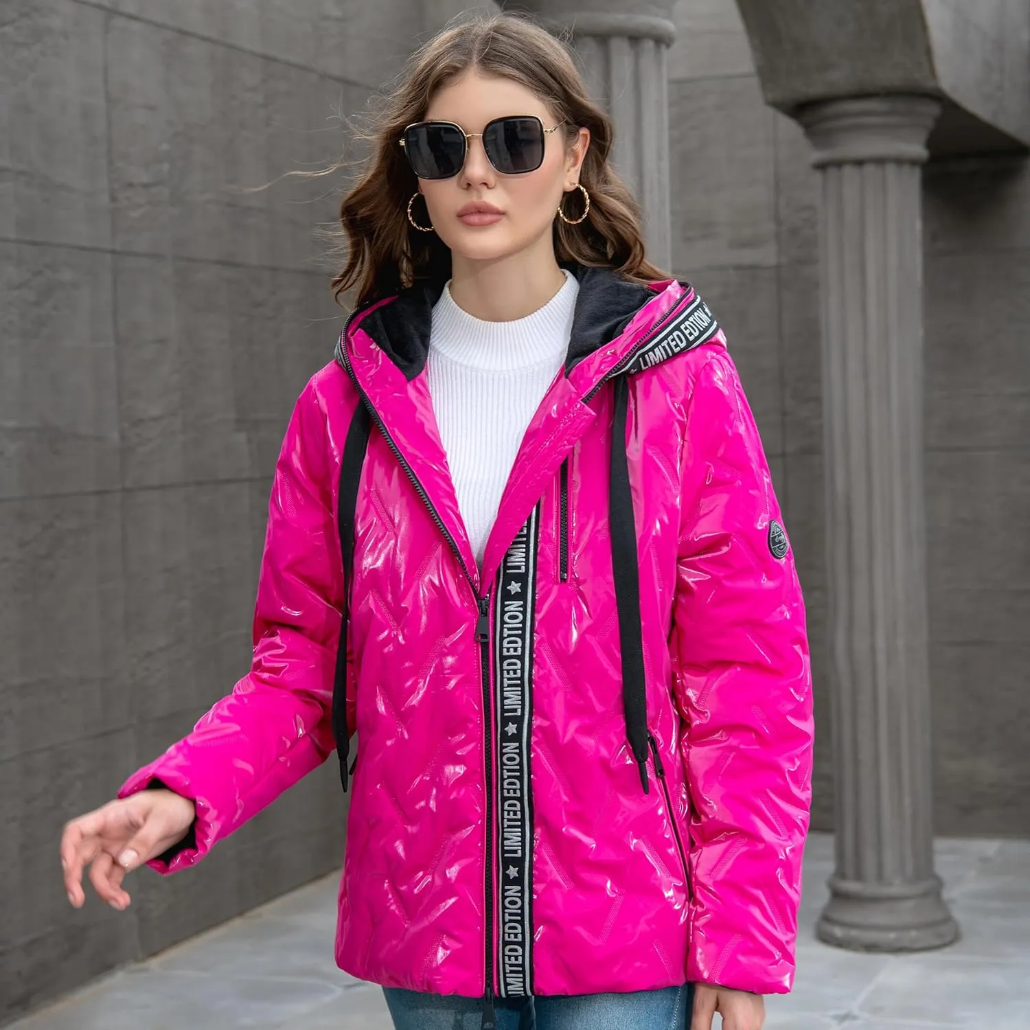 Warm Jackets for Women,Lightweight Women Puffer Jacket Women,Packable Down Jacket,Womem Winter Coats