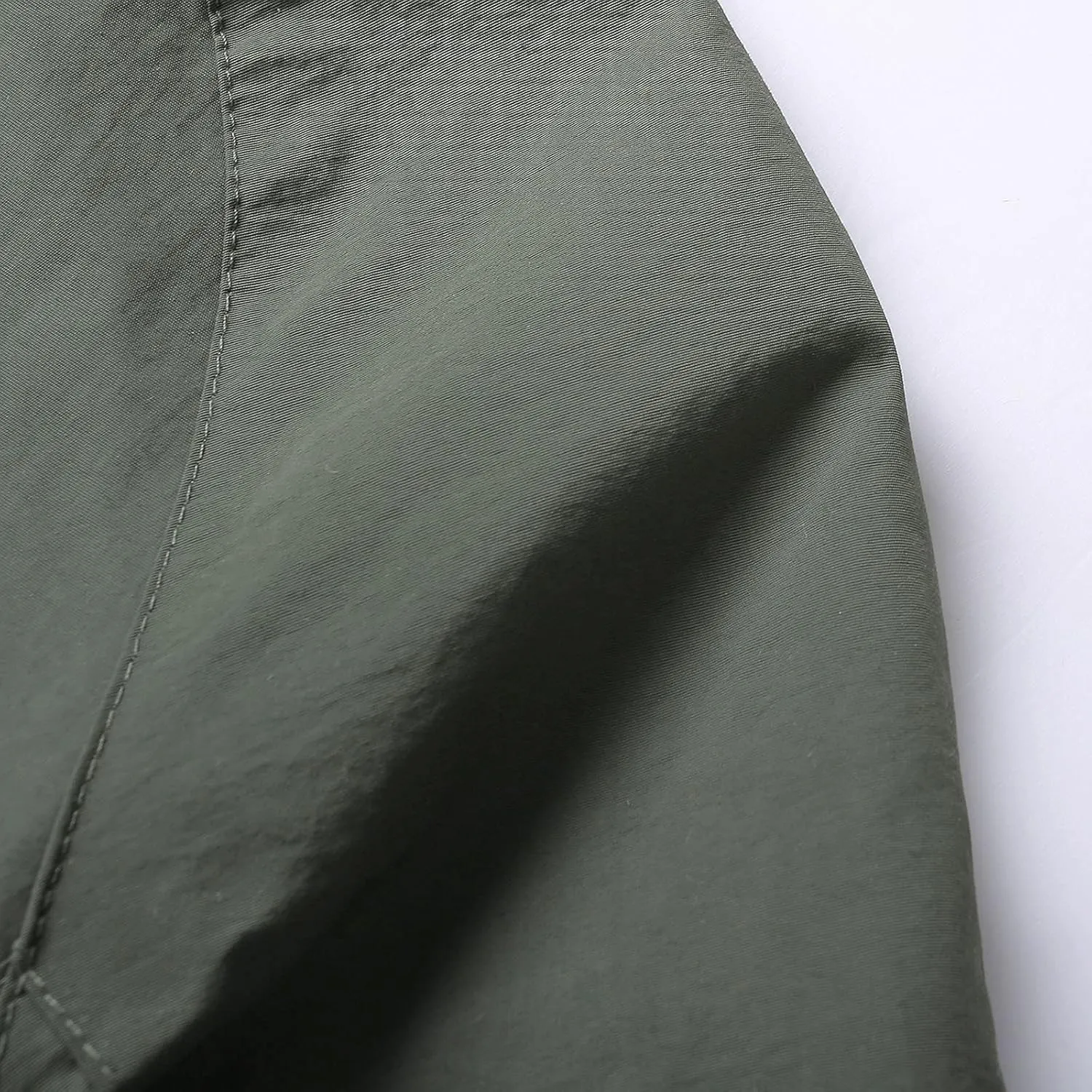 Waterproof Jackets for Men's Lightweight Full Zip Warm Windbreaker Jackets Detachable Hood Hiking Sweat Coats