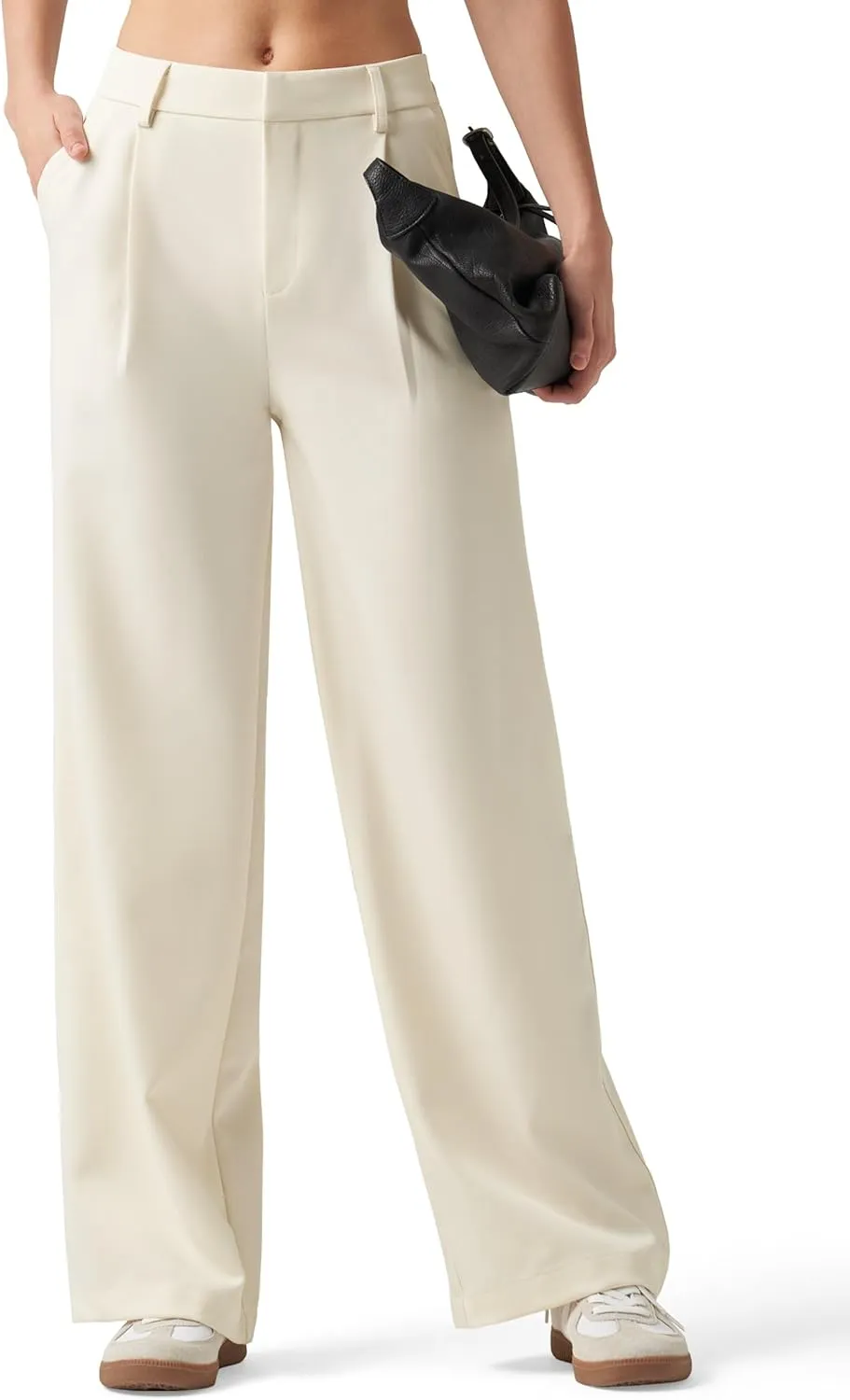 Willit Women's Work Pants Wide Leg Dress Pants High Waisted Casual Business Office Pants Slacks 29"/31"