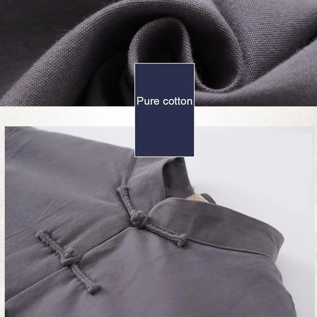 Winter Tai Chi Uniform Thick Tang Suit Jackets Cotton Padded Coats Men Warm Chinese Kung Fu Clothing Shirt