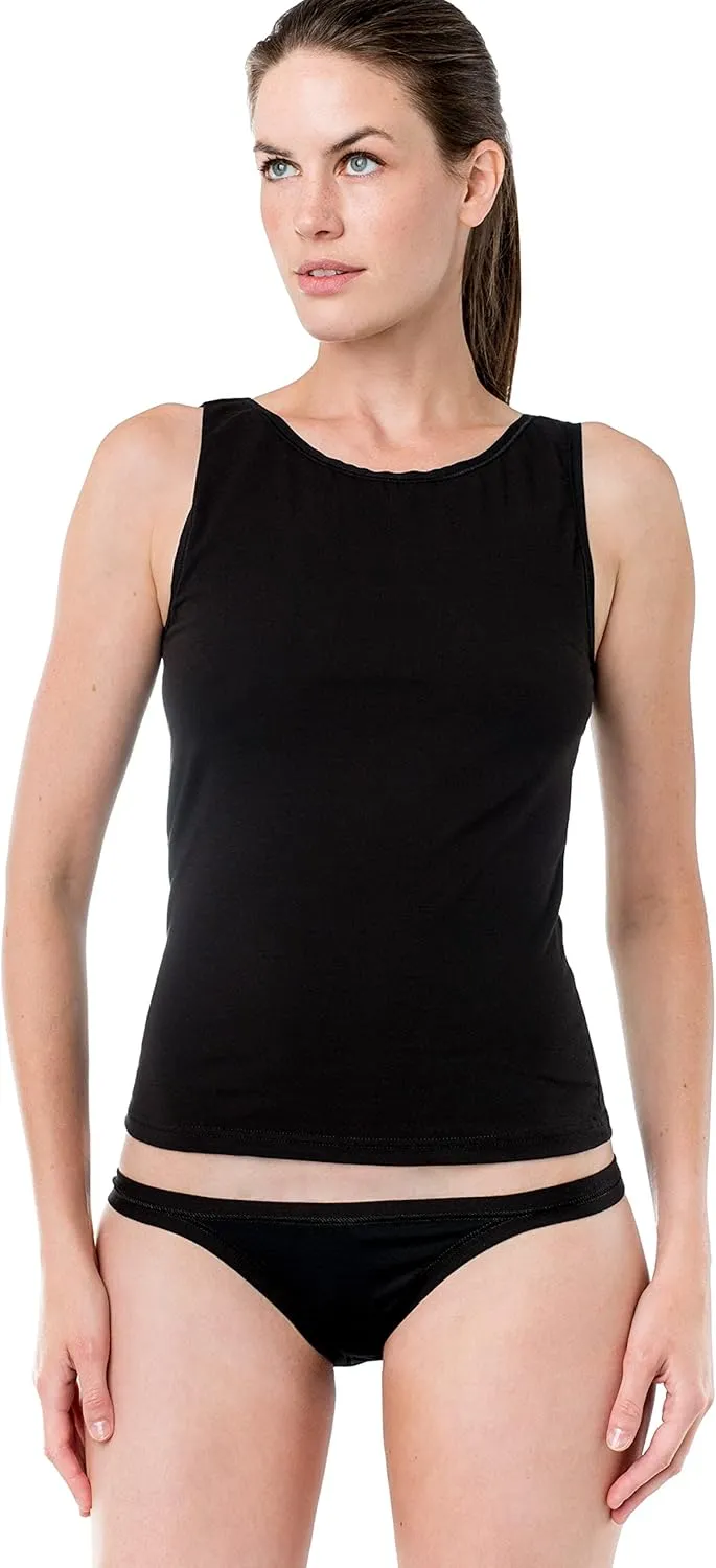 Women's Classic Fit Camisole with Built-in Shelf Bra | Everyday Comfort