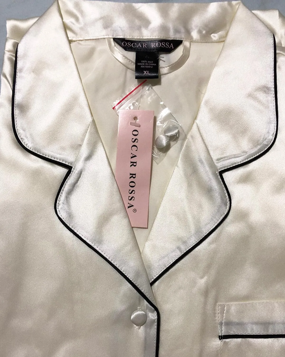 Women's Luxury Silk Sleepwear 100% Mulberry Silk Long Sleeve Sleepshirt