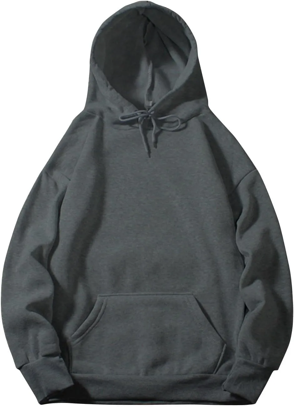 Womens Oversized Hoodies Comfy Casual Pullover Fall Winter Outfits Long Sleeve Tops Loose Sweatshirt with Pocket