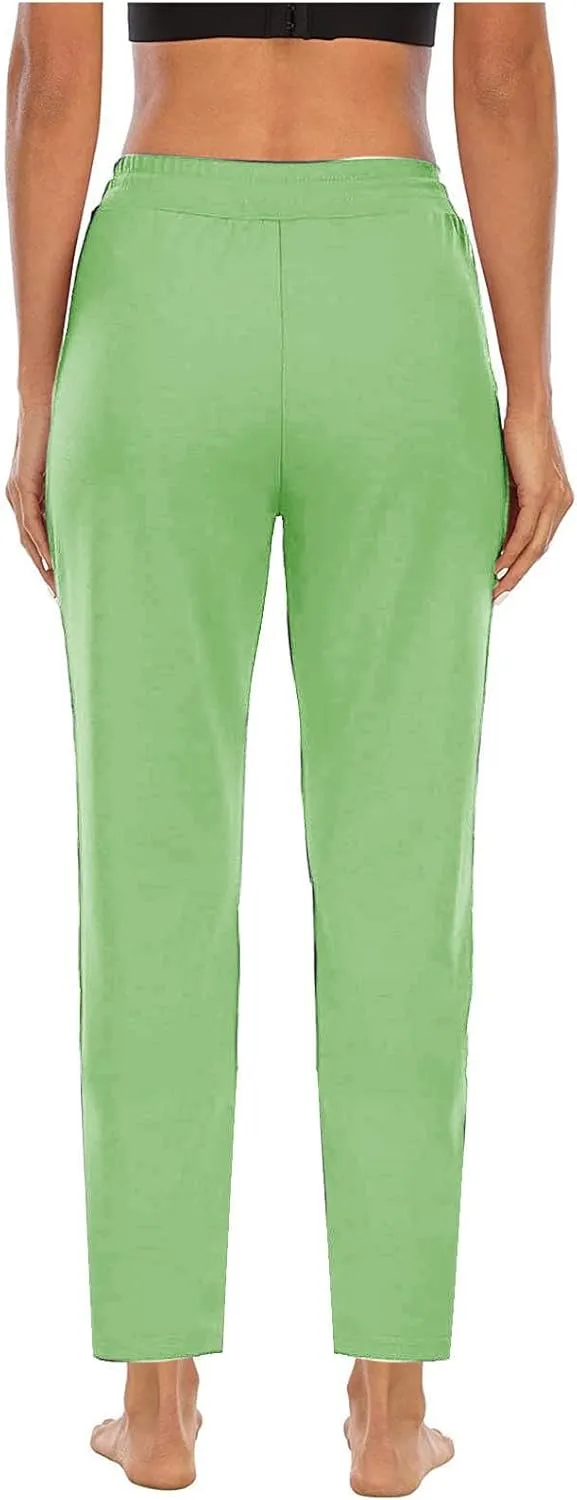 Women's Pants Drawstring High Waist Pants Workout Yoga Pants Hiking Pants Casual Sweatpants Trouser Pockets