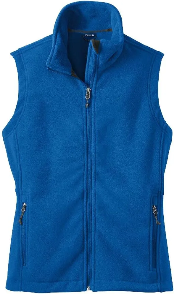 Womens Soft and Cozy Fleece Vests in 5 Colors. Sizes: XS-4XL