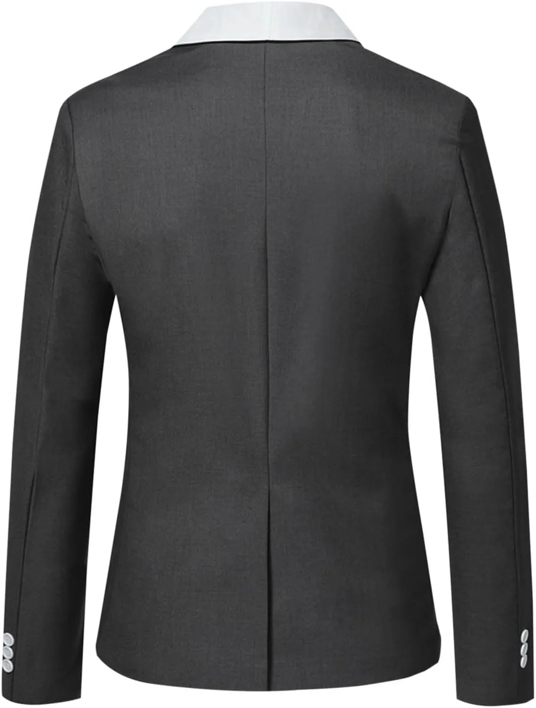 Xiaojmake Men's Suit Jacket Single-breasted Slim Fit Lapels Sport Coat Business Daily Blazer Jackets Casual Light Jackets