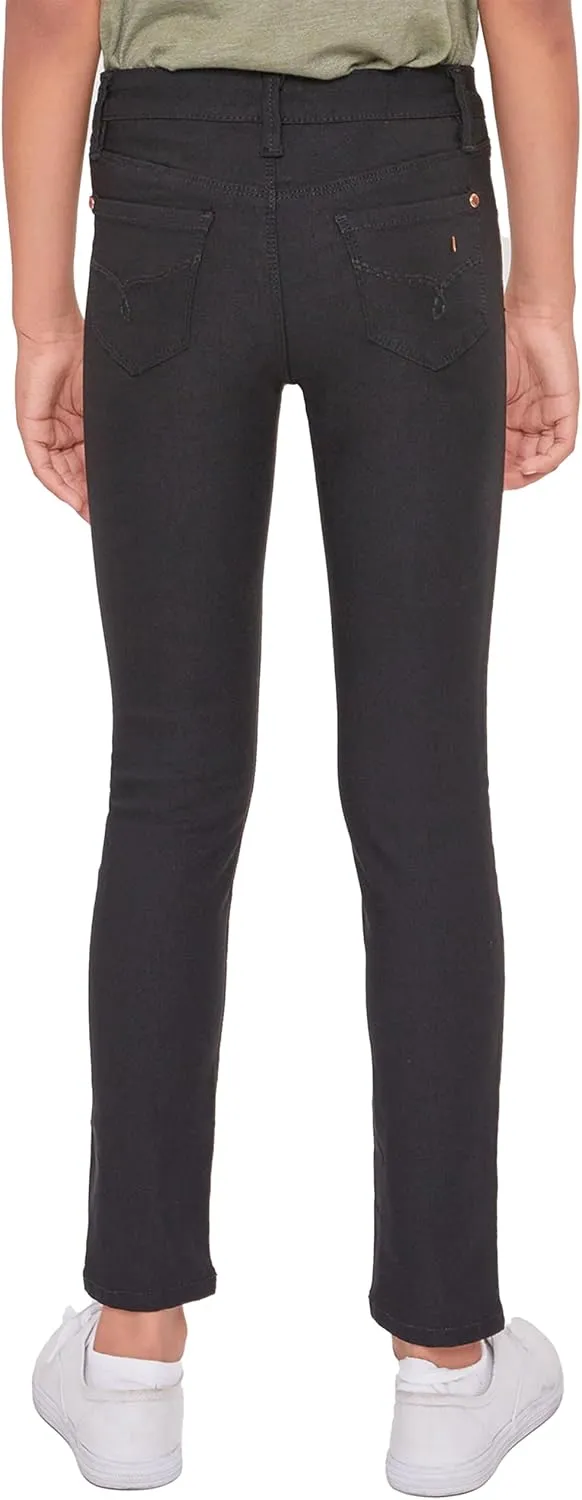 YMI Jeans Girls' Stretch Skinny School Color Pants