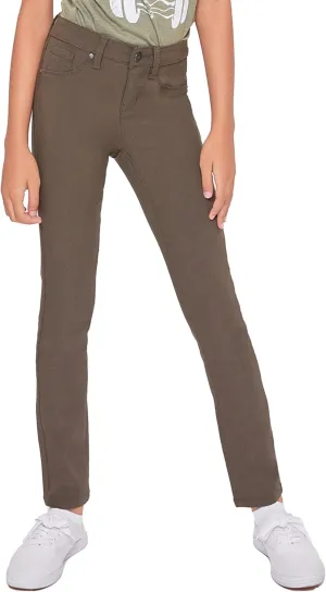 YMI Jeans Girls' Stretch Skinny School Color Pants
