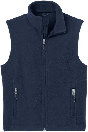 Youth Soft and Cozy Fleece Vest in Youth Sizes XS-XL